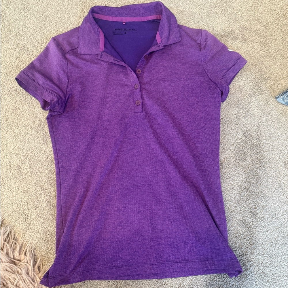 Nike Golf Vibrant Purple Polo